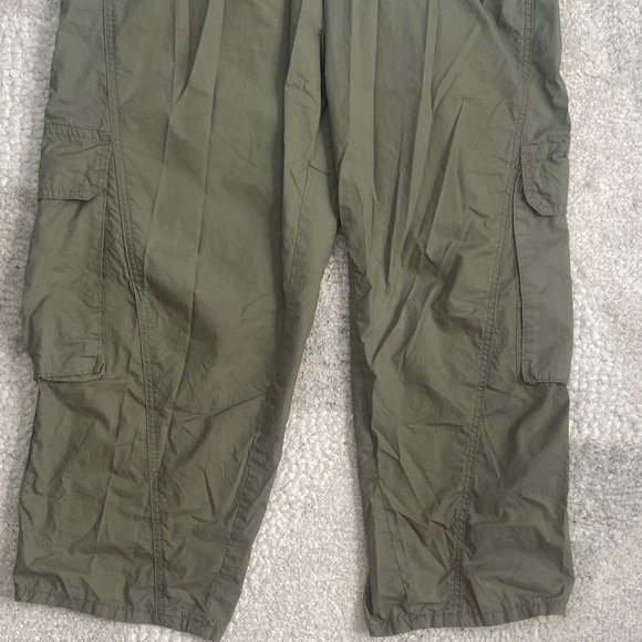 🎄3 for $25🎄 Grade & Gather Poplin Barrel Leg Cargo Pants - Picture 5 of 14